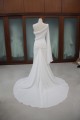 Sheath/Column One Shoulder Chiffon Bridal Wedding Dresses WD010113 Sheath/Column One Shoulder Chiffon Bridal Wedding Dresses WD010113