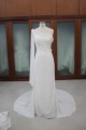 Sheath/Column One Shoulder Chiffon Bridal Wedding Dresses WD010113 Sheath/Column One Shoulder Chiffon Bridal Wedding Dresses WD010113