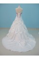A-line Sweetheart Chapel Train Bridal Wedding Dresses WD010121