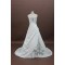 A-line Strapless Bridal Wedding Dresses WD010125
