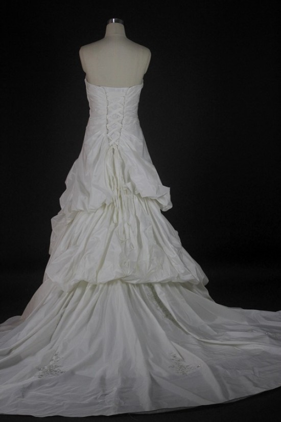 A-line Sweetheart Chapel Train Bridal Wedding Dresses WD010127 A-line Sweetheart Chapel Train Bridal Wedding Dresses WD010127