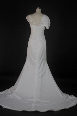 Sheath/Column Bridal Wedding Dresses WD010130