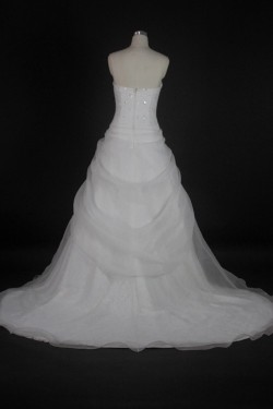 A-line Sweetheart Beaded Lace Bridal Wedding Dresses WD010132