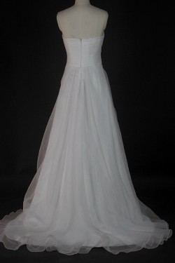 A-line Sweetheart Court Train Bridal Wedding Dresses WD010135