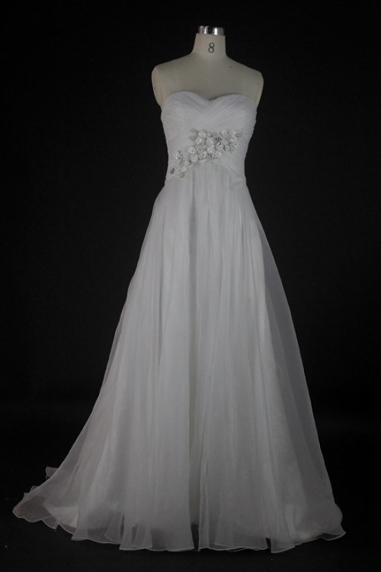 A-line Sweetheart Court Train Bridal Wedding Dresses WD010135 A-line Sweetheart Court Train Bridal Wedding Dresses WD010135