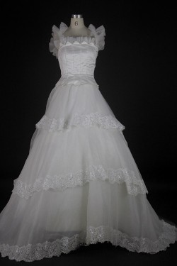 A-line Bridal Wedding Dresses WD010136