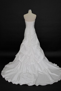 Cheap A-line Strapless Bridal Wedding Dresses WD010141