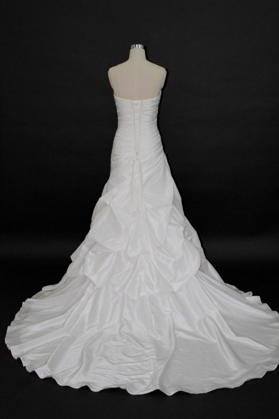 Cheap A-line Strapless Bridal Wedding Dresses WD010141 Cheap A-line Strapless Bridal Wedding Dresses WD010141