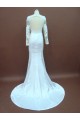 Trumpet/Mermaid Long Sleeves Lace Bridal Wedding Dresses WD010151
