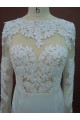 Trumpet/Mermaid Long Sleeves Lace Bridal Wedding Dresses WD010151