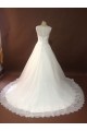 Elegant A-line Chapel Train Lace Bridal Wedding Dresses WD010154 Elegant A-line Chapel Train Lace Bridal Wedding Dresses WD010154