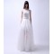 Inexpensive Short Bridal Wedding Dresses with Removable Long Skirt WD010156