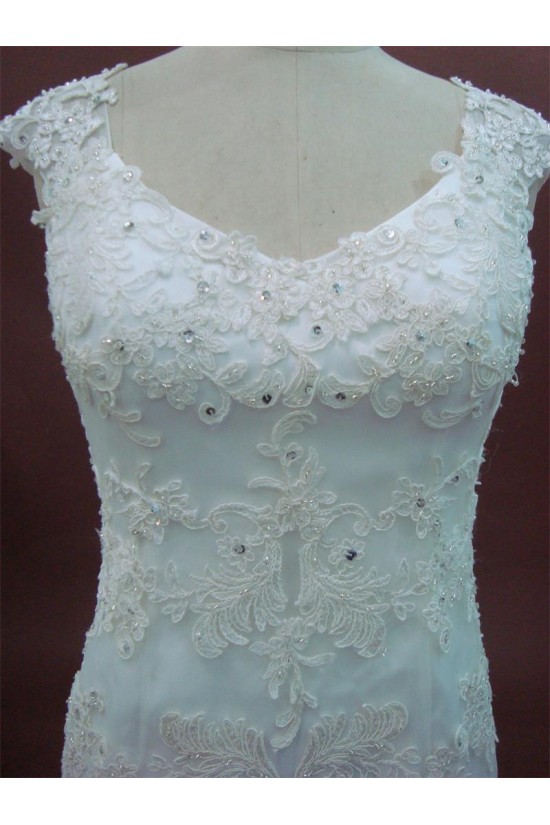 Elegant Trumpet/Mermaid Lace Bridal Wedding Dresses WD010160