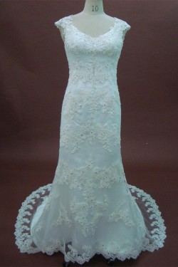 Elegant Trumpet/Mermaid Lace Bridal Wedding Dresses WD010160