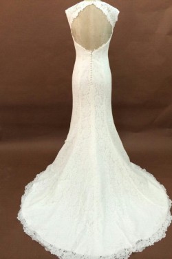 Trumpet/Mermaid Lace Bridal Wedding Dresses WD010164