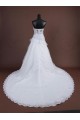 A-line Sweetheart Chapel Train Bridal Wedding Dresses WD010167