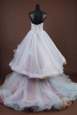 Ball Gown Sweetheart Court Train Bridal Wedding Dresses WD010168