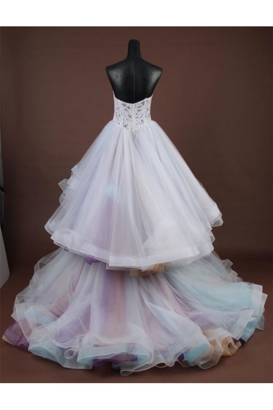 Ball Gown Sweetheart Court Train Bridal Wedding Dresses WD010168