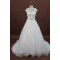 A-line Chapel Train Lace Bridal Wedding Dresses WD010175