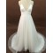 Sexy A-line Chapel Train Bridal Wedding Dresses WD010181