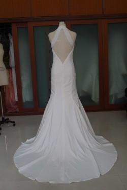 Trumpet/Mermaid Court Train Bridal Wedding Dresses WD010183