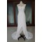 Sheath/Column One Shoulder Bridal Wedding Dresses WD010185