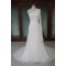 A-line One Shoulder Beaded Bridal Wedding Dresses WD010186
