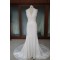Trumpet/Mermaid Court Train Beaded Bridal Wedding Dresses WD010189