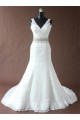 Trumpet/Mermaid Straps Beaded Lace Bridal Wedding Dresses WD010192 Trumpet/Mermaid Straps Beaded Lace Bridal Wedding Dresses WD010192