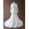 Trumpet/Mermaid Chapel Train Long Sleeves Lace Bridal Wedding Dresses WD010193