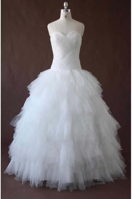 Ball Gown Sweetheart Floor Length Bridal Wedding Dresses WD010200