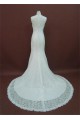 Trumpet/Mermaid Court Train Lace Bridal Wedding Dresses WD010201