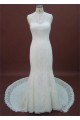 Trumpet/Mermaid Court Train Lace Bridal Wedding Dresses WD010201