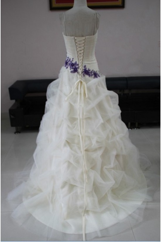 Ball Gown Strapless Bridal Wedding Dresses WD010204
