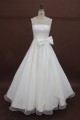 A-line Floor Length Bridal Wedding Dresses WD010208