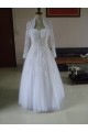 A-line Sweetheat Lace Bridal Wedding Dresses with A Jacket WD010209