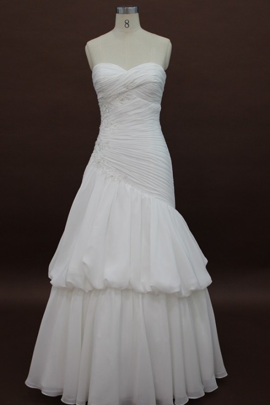 Trumpet/Mermaid Sweetheart Bridal Wedding Dresses WD010210