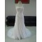 Sheath/Column One Shoulder Sweep Train Bridal Wedding Dresses WD010213