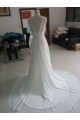 Sheath/Column Beaded Chiffon Bridal Wedding Dresses WD010215 Sheath/Column Beaded Chiffon Bridal Wedding Dresses WD010215