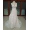 Trumpet/Mermaid Court Train Beaded Bridal Wedding Dresses WD010218