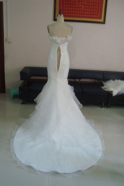 Trumpet/Mermaid Sweetheart Bridal Wedding Dresses WD010219