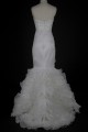 Trumpet/Mermaid Sweetheart Beaded Bridal Wedding Dresses WD010222