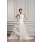 A-line Strapless Court Train Bridal Wedding Dress WD010230