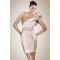One Shoulder Short Bridal Wedding Dress WD010231