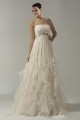 Empire Strapless Bridal Wedding Dress WD010236 Empire Strapless Bridal Wedding Dress WD010236
