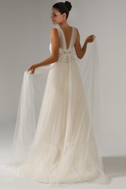 Sheath/Column Straps Bridal Wedding Dress WD010238