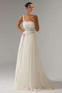 Sheath/Column Straps Bridal Wedding Dress WD010238