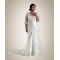 Trumpet/Mermaid Half-Sleeve Plus Size Bridal Wedding Dress WD010239