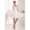 A-line Strapless Short Lace Bridal Wedding Dress WD010241