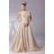 A-line Strapless Court Train Bridal Wedding Dress WD010242